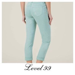 Level 99 Mint Green Skinny Jeans